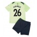 Cheap Manchester City Riyad Mahrez #26 Third Football Kit Children 2022-23 Short Sleeve (+ pants)